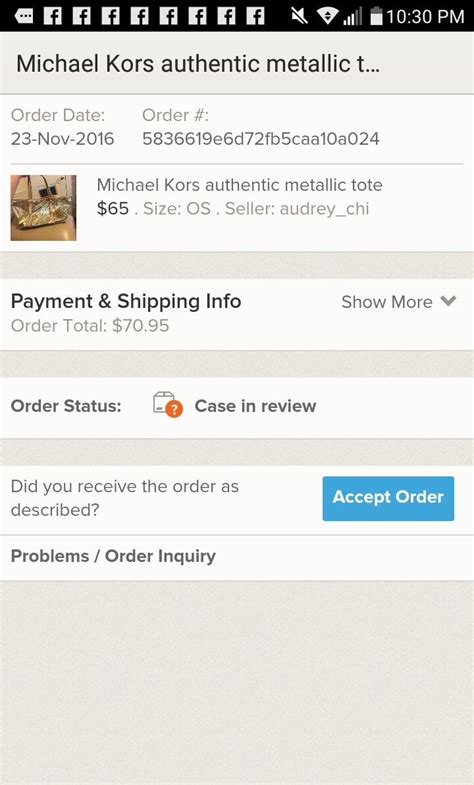 track order michael kors